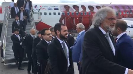 وصول بعثة المنتخب المصري لروسيا