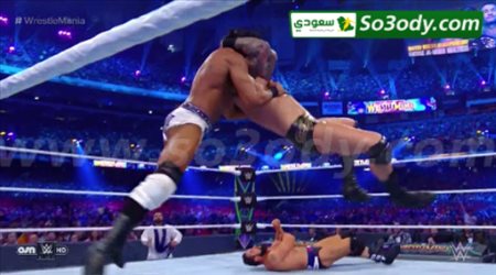 مباراة بطوله الولايات المتحدة الامريكية ( راندي اورتن - بوبي ريد- جيندرماهال) راسليمينيا 34