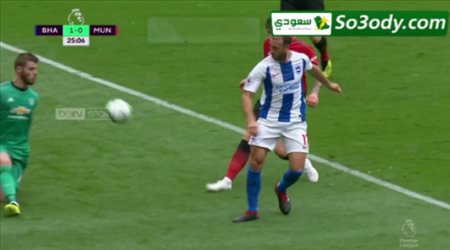 اهداف مباراة .. برايتون 3 - 2 مانشستر يونايتد .. الدوري الانجليزي