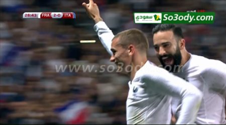 اهداف مباراة .. فرنسا 3 - 1 ايطاليا .. مبارة ودية