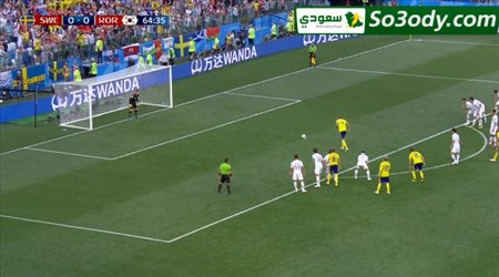 أهداف مباراة .. السويد 1 - 0 كوريا .. كأس العالم