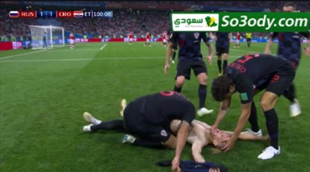 الهدف  الثاني لكرواتيا في مرمى روسيا .. كاس العالم