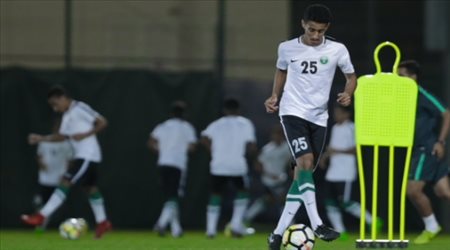 تدريبات منتخب السعودية للشباب استعدادا لمواجهة الإمارات