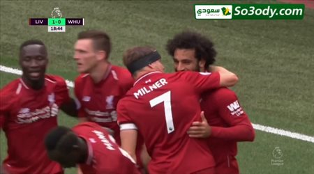 أهداف مباراة .. ليفربول 4 - 0 وست هام .. الدوري الانجليزي