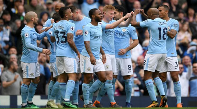  اجويرو يقود هجوم مانشستر سيتي أمام كارديف