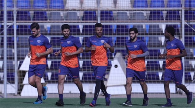 الفيحاء يخوض مرانه الأول في معسكر إسبانيا