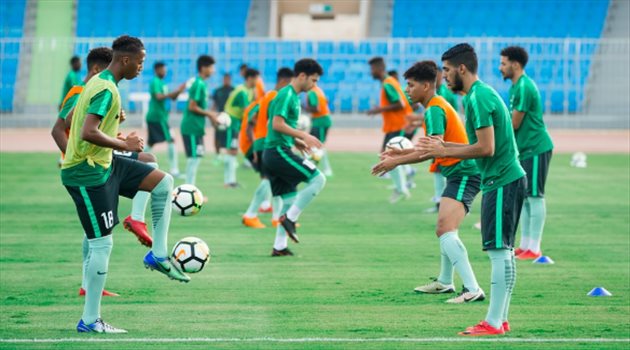  الشهري يطور منطقة الوسط في مران المنتخب الأولمبي