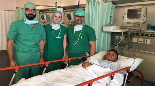 عمار "الشباب" يجري عملية جراحية ناجحة