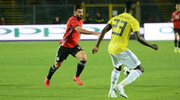 منافس السعودية| الإصابة تبعد "السعيد" عن مران الفراعنة قبل السفر إلى بلجيكا