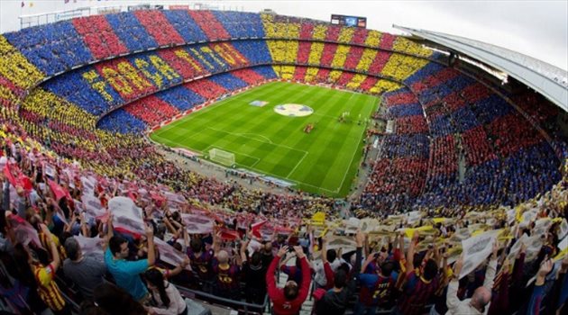 ملعب كامب نو ينجو من مخطط إرهابي في افتتاح الليجا