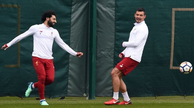 حوار كوميدي بين محمد صلاح وقائد دفاع ليفربول