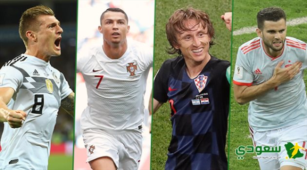 بالأرقام .. رونالدو ونجوم الريال "المرينجي" في المونديال