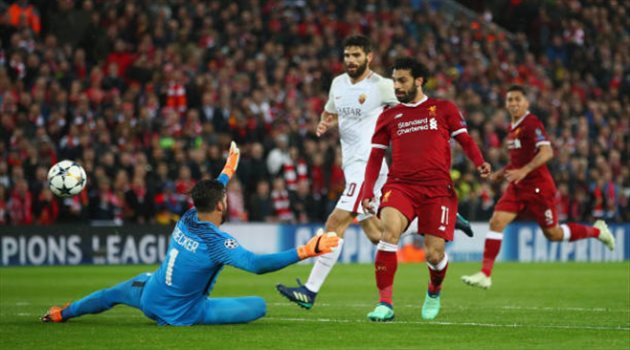 بهدفيه في روما.. صلاح يكسر رقمين قياسيين في تاريخ دوري الأبطال