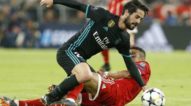 ريال مدريد يقترب من استعادة إيسكو أمام بايرن ميونخ