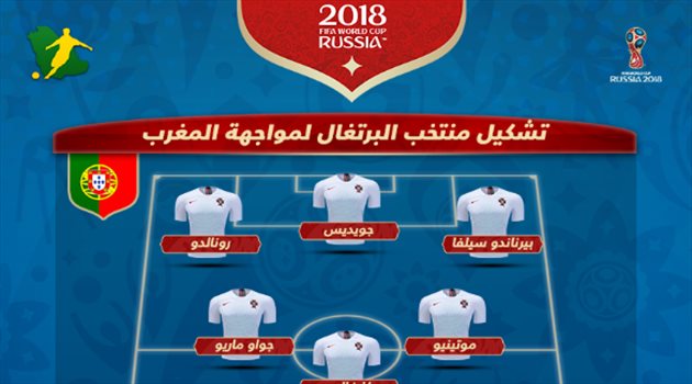 عيش المونديال| جواو ماريو يعود لتشكيل البرتغال أمام المغرب