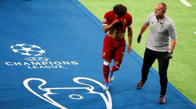 محمد صلاح يتحدث لأول مرة بعد إصابته في النهائي