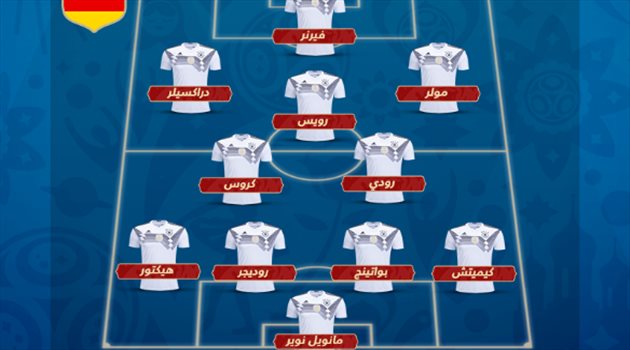 عيش المونديال| تشكيل "ناري" لألمانيا أمام السويد.. وغياب أوزيل