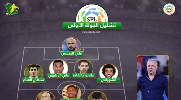 مدرب الشباب يقود رباعي الهلال والزلزال في تشكيل الجولة الأولى من دوري المحترفين