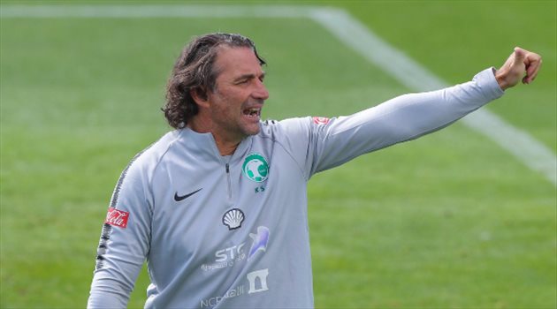 بيتزي سعيد بأداء لاعبي "الأخضر" أمام إيطاليا رغم الهزيمة