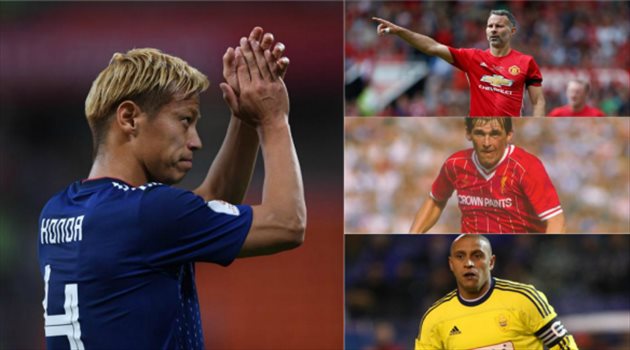 هوندا يرافق دالجليش وجيجز لقائمة "لاعبون ومدربون في وقت واحد"