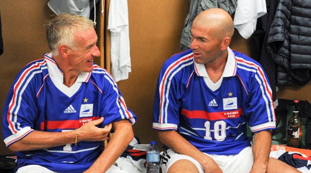 ديشامب: زيدان سيكون مدرب فرنسا يوما ما