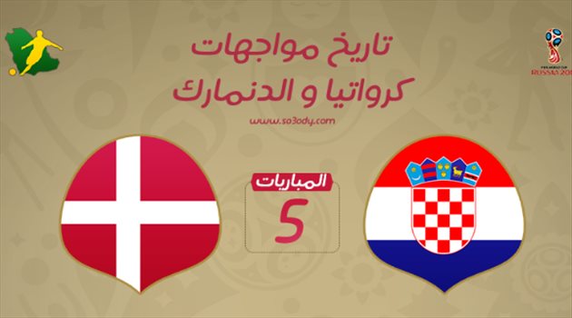 عيش المونديال| تكافؤ بين كرواتيا والدنمارك قبل موقعة نوفجورود