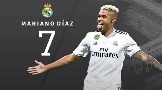 ماريانو دياز يخلف كريستيانو رونالدو بالقميص رقم "7"