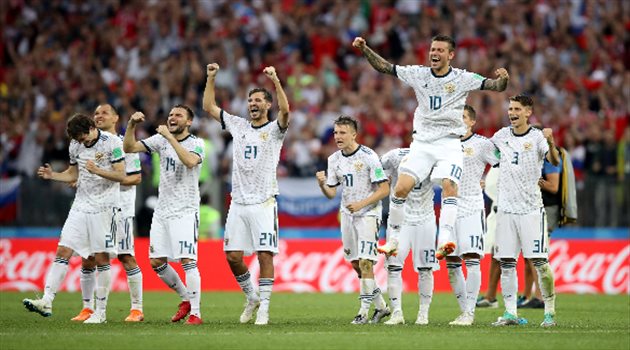 عيش المونديال| روسيا تواصل المفاجآت وتطيح بإسبانيا وتصعد لربع النهائي