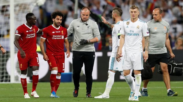 راموس يوجه رسالة دعم لمحمد صلاح بعد نهائي الأبطال