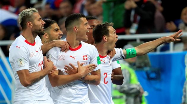 عيش المونديال| عقوبات مالية على ثنائي سويسرا بسبب احتفال النسر