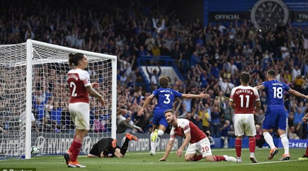 الدوري الإنجليزي| تشيلسي يتسبب في أسوأ بداية لأرسنال بفوز مثير