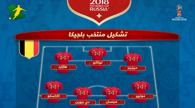 عيش المونديال| تعرف على تشكيل بلجيكا واليابان في صدام دور الـ 16