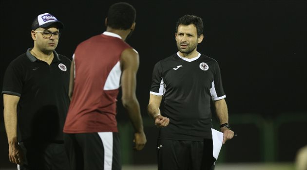 برونو مارينيو يقود تدريبات الفيصلي استعدادا للإفريقي التونسي