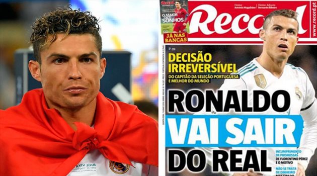  تقارير برتغالية: رونالدو قرر الرحيل بشكل نهائي عن ريال مدريد