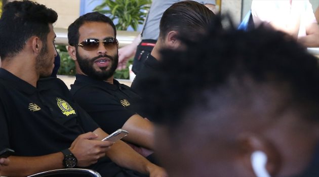 البطولة العربية| بعثة النصر تصل أبو ظبي استعدادا للجزيرة