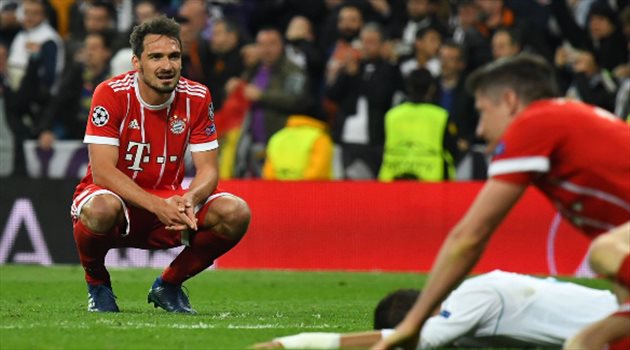 الإحباط يسيطر على بايرن ميونخ بعد الخروج أمام ريال مدريد