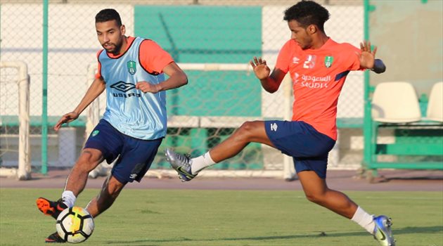 الأهلي يستعد للفيصلي بتدريبات فنية وبدنية