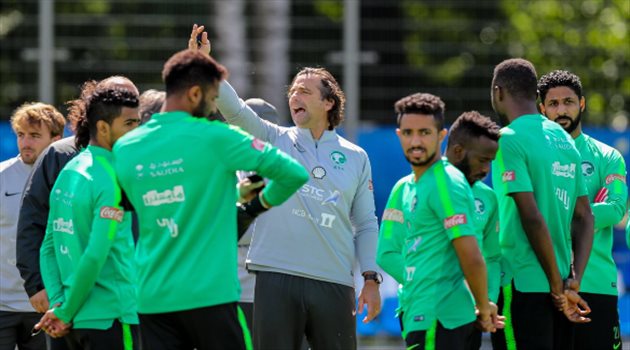 عيش المونديال| التدريب الأخير للسعودية قبل السفر لمواجهة مصر