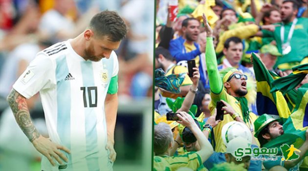 عيش المونديال| فيديو.. جماهير البرازيل تسخر من ميسي بعد خروج الأرجنتين