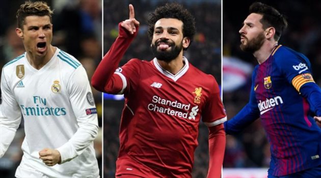 تقرير| بالأرقام.. صلاح "أحق" من رونالدو وميسي بجائزة الأفضل في أوروبا