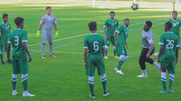 منتخب الشباب يؤدي مرانه على فترتين ضمن معسكره بالتشيك