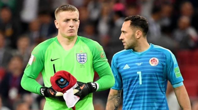 عيش المونديال| حارس إنجلترا سر الزجاجة التي ساعدته في التصدي لضربات الجزاء