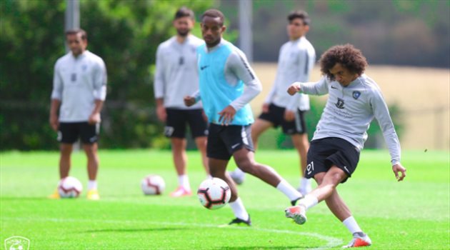 الهلال يواصل تدريباته.. ويواجه الفيصلي وديا
