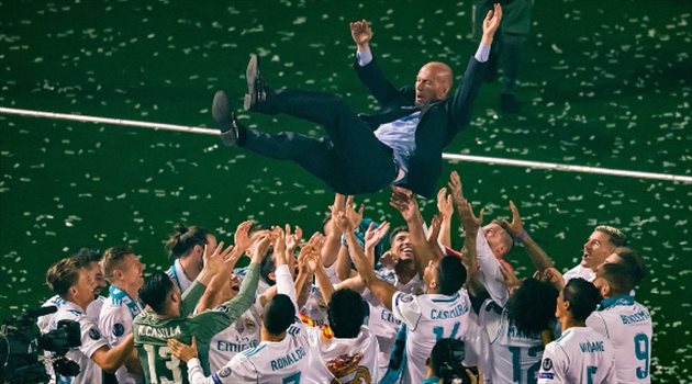 لاعبو ريال مدريد يودعون زيدان على طريقتهم الخاصة