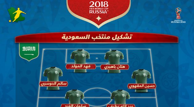 عيش المونديال| المولد يقود هجوم السعودية أمام مصر