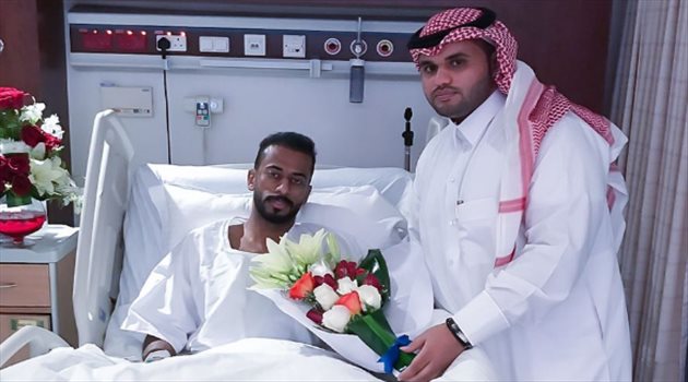 عبدالله المطيري يجري عملية الرباط الصليبي بنجاح