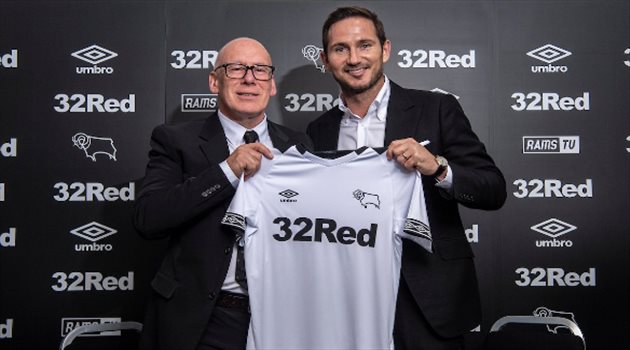 رسميا.. لامبارد يخوض أول تجاربه التدريبية مع ديربي كاونتي