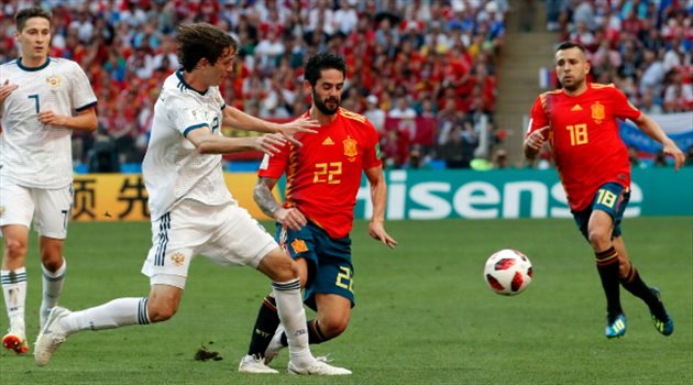 عيش المونديال| مباراة روسيا وإسبانيا تشهد أول تغيير رابع في تاريخ المونديال