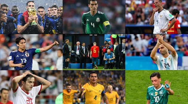 أبرزهم إنيستا وأوزيل.. "11 نجم" يعلق حذاءه بعد مونديال روسيا