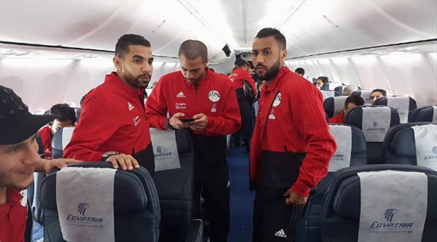 منافس السعودية| بعثة منتخب مصر تصل إيطاليا استعدادا لمواجهة كولومبيا وديا